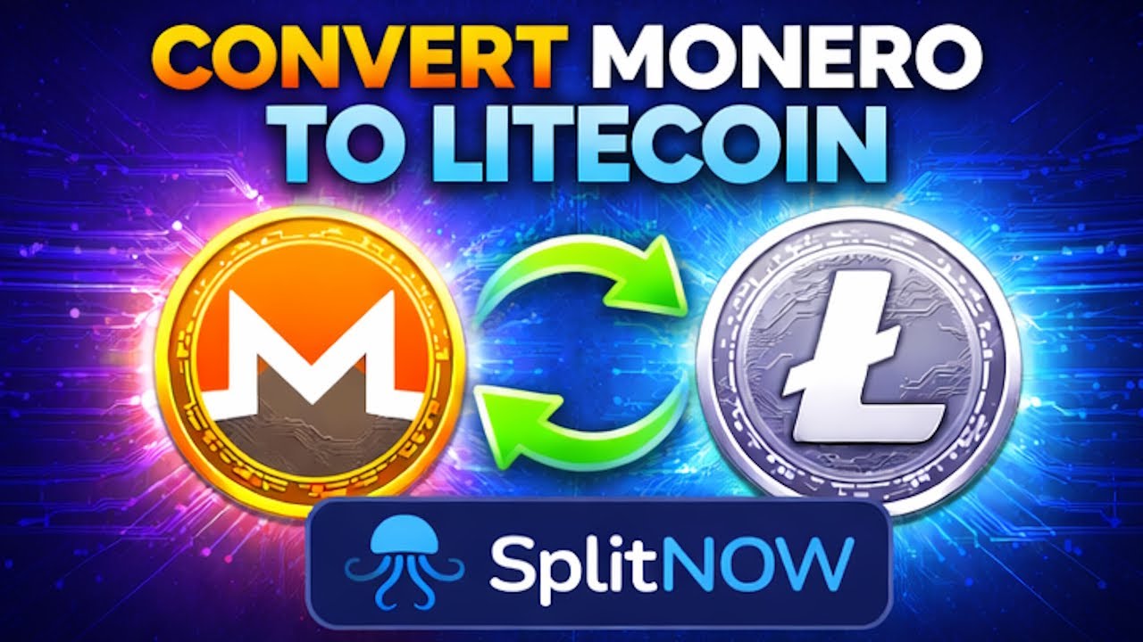Convert Monero (XMR) to Litecoin (LTC) Fast — Step-by-Step Using SplitNOW -  YouTube