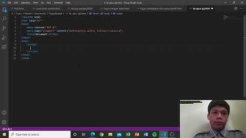 Cara membuat perhitungan bangun datar menggunakan JS