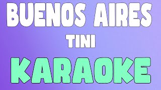 buenos aires (Karaoke/Instrumental) - TINI