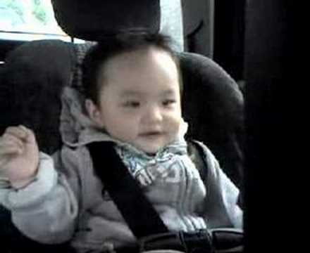 Joshua Chung in the car