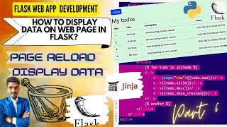 Display Data on Webpage using HTML and Flask Python| (GET/POST) & Retrieving Form Data