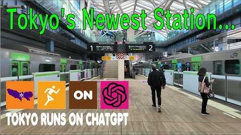 The Tokyo Train Station Run By AI