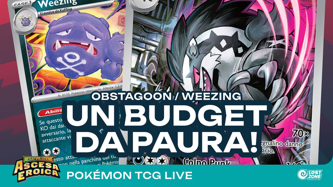 Obstagon/Weezing | PAURA DEL BUIO? UN BUDGET DA PAURA! | Pokémon TCG Live