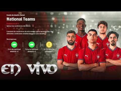 HOY EN VIVO VAMOS POR LAS MONEDAS DE ESTE EVENTO Y VAMOS RUMBO A 1ERA DIVISION #efootball2026