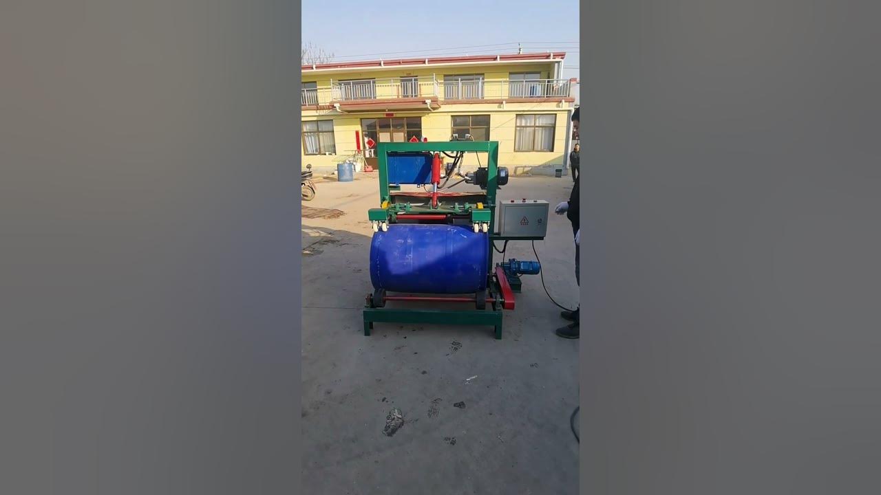Plastic barrel lid cutting machinery, good machinery and good tools to