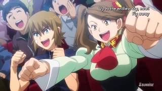 Gundam Build Fighters Try! - Opening 2: Just Fly Away [HD 720p]