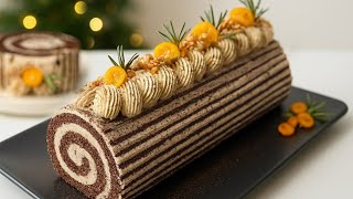 The Ultimate Holiday Mocha Roll Cake - Easy & Perfect Every Time