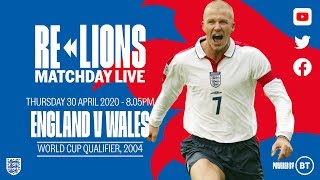 England 20 Wales | Full Match | World Cup Qualifier 2004 | ReLions