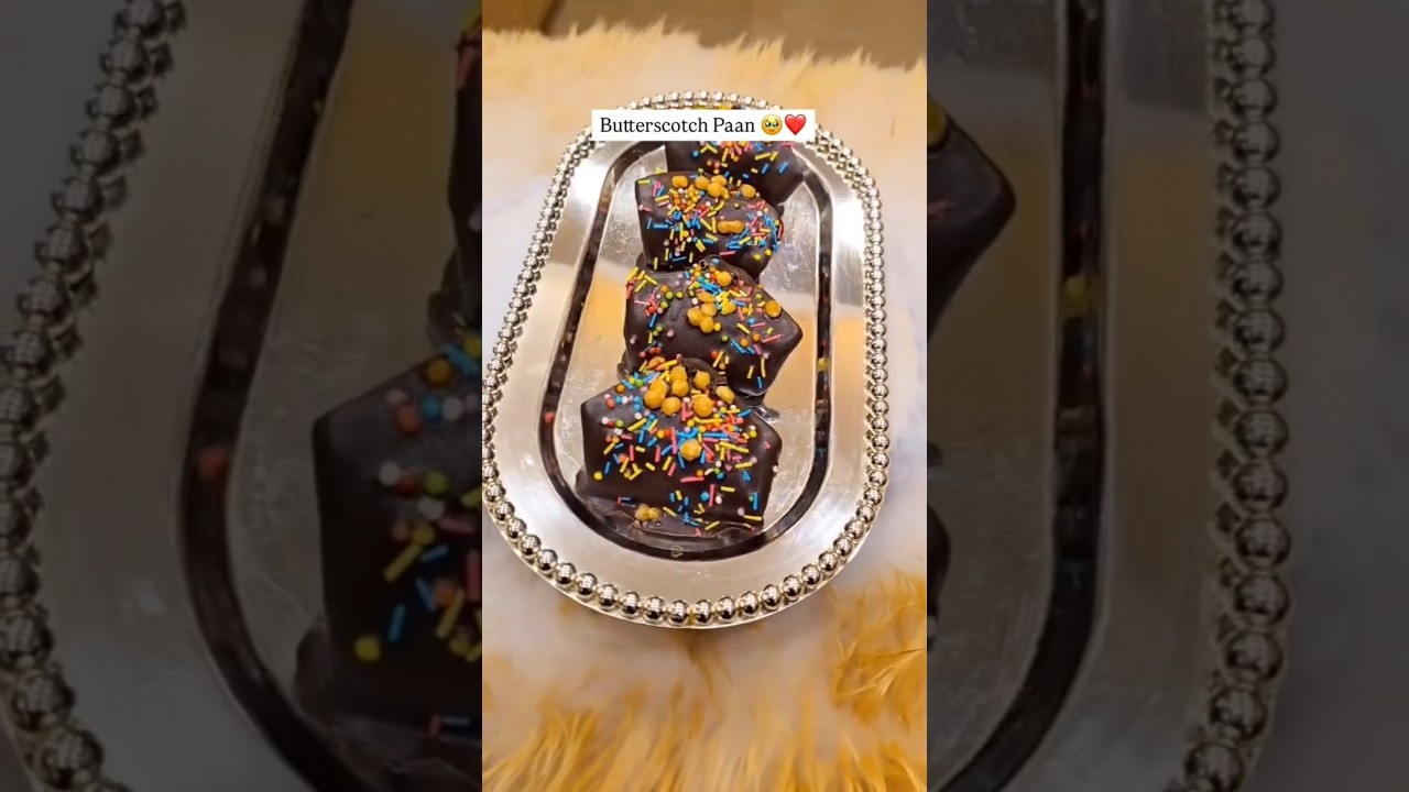 Butterscotch paan😋                              