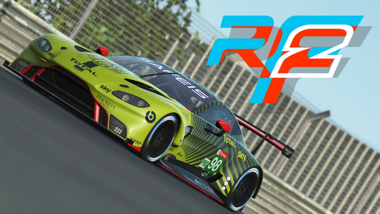 rFactor 2 Aston Martin Vantage GTE Dubai Autodrome [219] YouTube