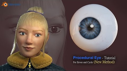 Procedural Eyes Creation in Blender