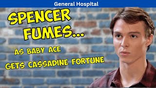 Celebrity General Hospital Spoilers: Spencer Fumes as Baby Ace Gets Cassadine Fortune? #gh Wealth