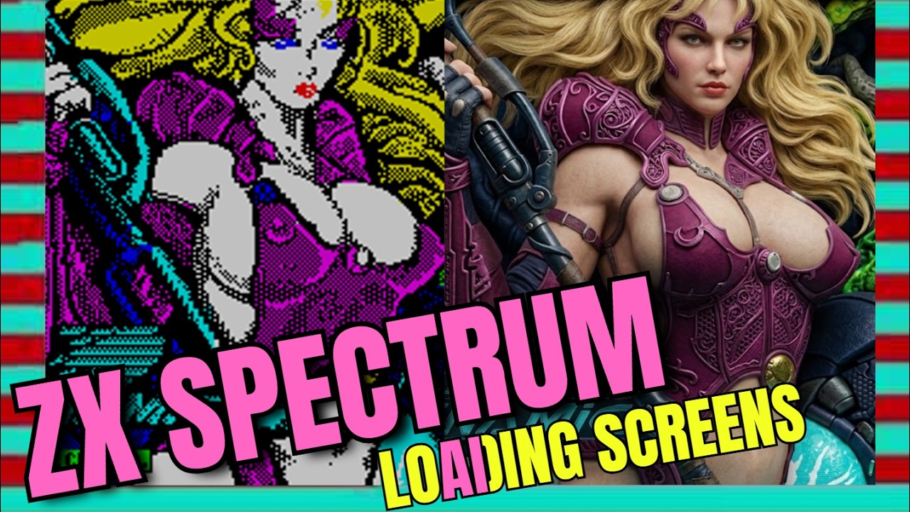ZX Spectrum Loading Screen (AI 4) - YouTube