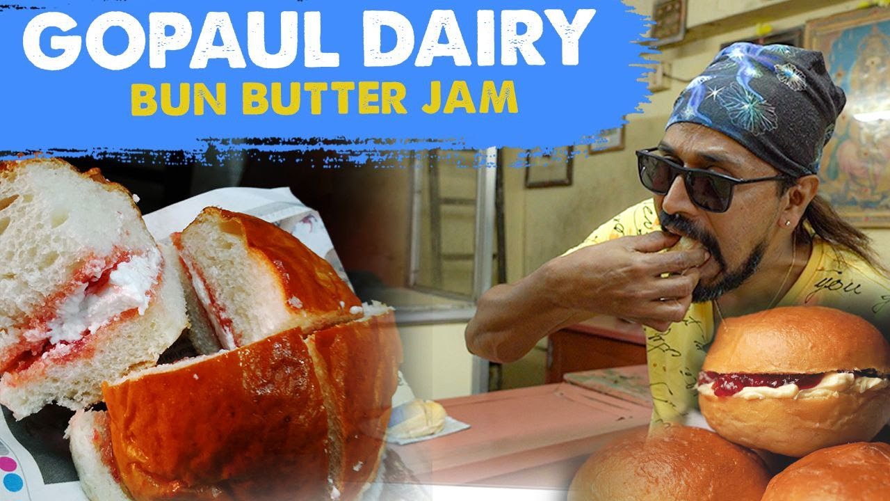 Legendary Bun Butter Jam 🌭 Gopaul Dairy 🧈 Vj Andrews YouTube