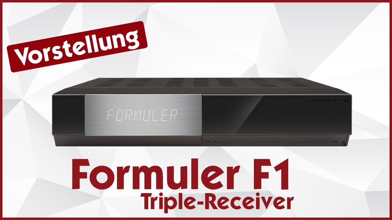 Formuler F1 Receiver | Vorstellung mit allen Features & Funktionen 👑 ...