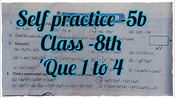 new learning composite mathematics class 8 solutions ex -5b |schand maths class 8 self practice 5b