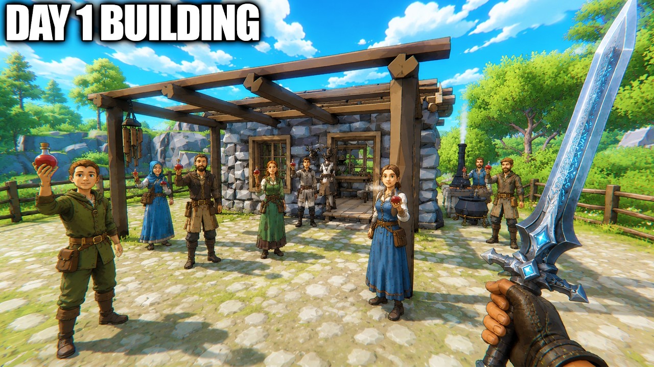 This New AMAZING Survival Game Combines So Many of My Favorite Game Mechanics, It’s CRAZY…