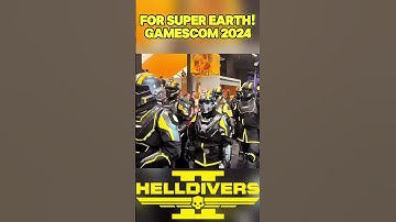 Helldivers 2: Full Blown DEMOCRACY at GAMESCOM 2024