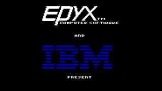 Jumpman (1984) PCjr gameplay (PCem emulation)