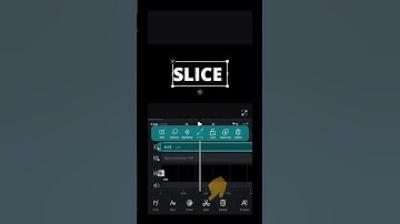 Slice Text Animation in Vn Video Editor #shorts