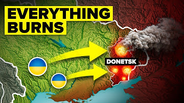 EVERYTHING BURNS in Donetsk… Ukraine ANNIHILATES Russia’s Assault