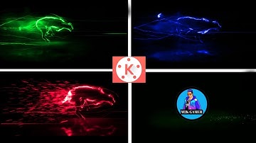 How To Make Running Panther Intro In Kinemaster | How To Make Gaming Intro In Kinemaster Android