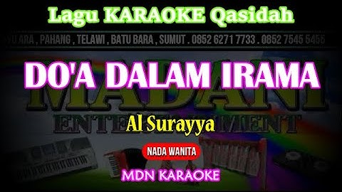 DOA DALAM IRAMA Qasidah Karaoke (Nada WANITA) kn7000 @MADANI.Keyboard