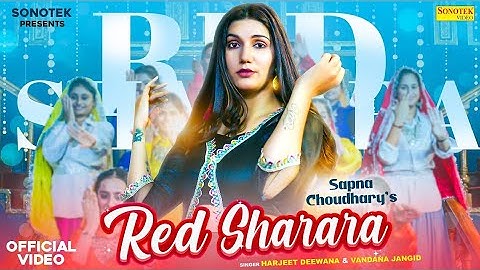 Red Sharara (Official Video) | Sapna Choudhary | Harjeet Deewana | Latest Haryanvi Dj Song 2024