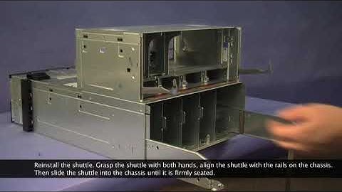 System x3850 X6/x3950 X6 Replace the midplane and shuttle