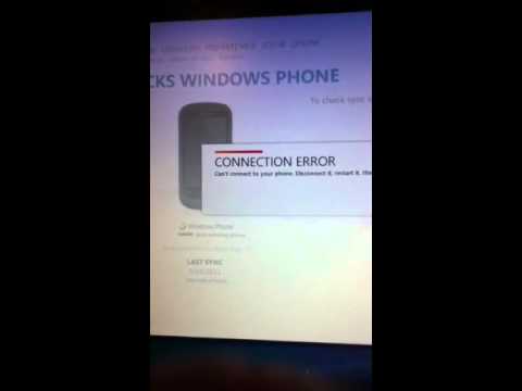 Windows phone error part 1