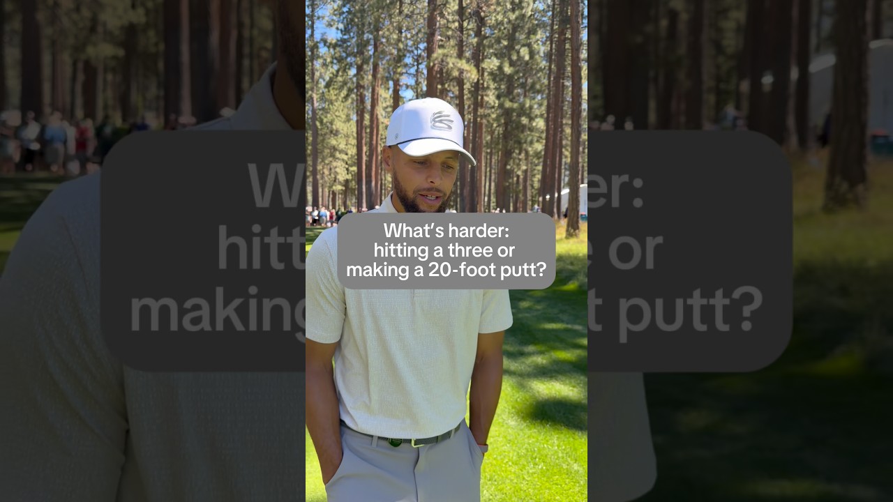 ⛳️ Steph Curry GOLF Rapid Fire | #shorts