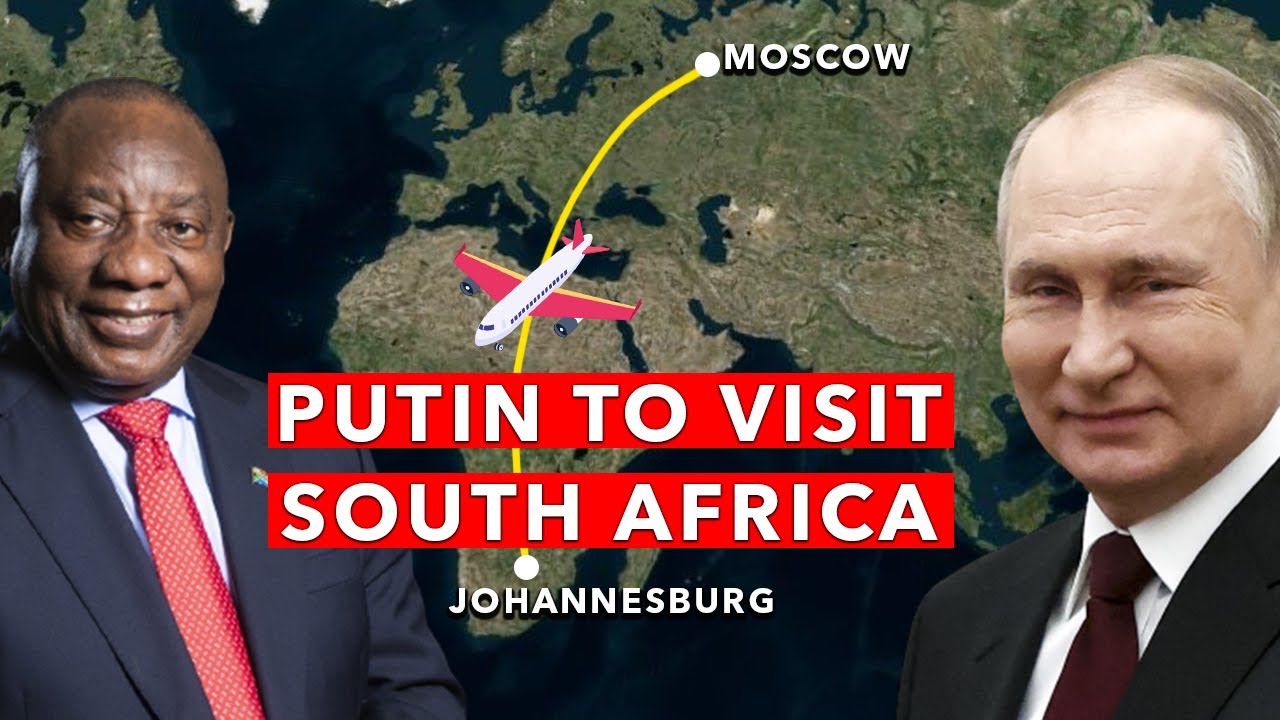 did putin visit south africa 2023