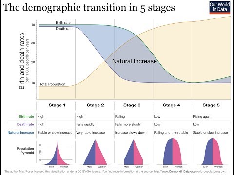 What is Demographic transition (DT)