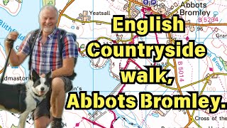 English Countryside walk, Abbots Bromley, Staffordshire.