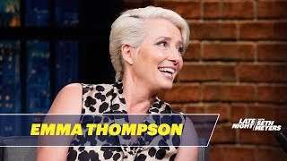 Emma Thompson's Family Threatened to Kick Her Out of Their House