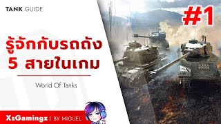 World of Tanks | Tank Guide | รถถังสายไหนดีที่เหมาะกับเรา? Ep.1