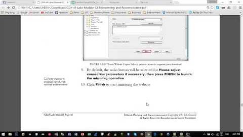 Lab 9 - Mirroring Websites Using the HTTrack Web Site Copier Tool - Nhóm 31