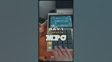 Day 1 of learning how to use the AKAI MPC ONE #akaimpc #beatmaker #mpc #mpcone #sampling #akai