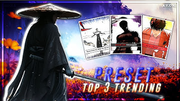 Top + 3 Tik Tok Trending Manga Edit [ Present + QR + XML ] in Alight Motion📱 🖇️ Link Description