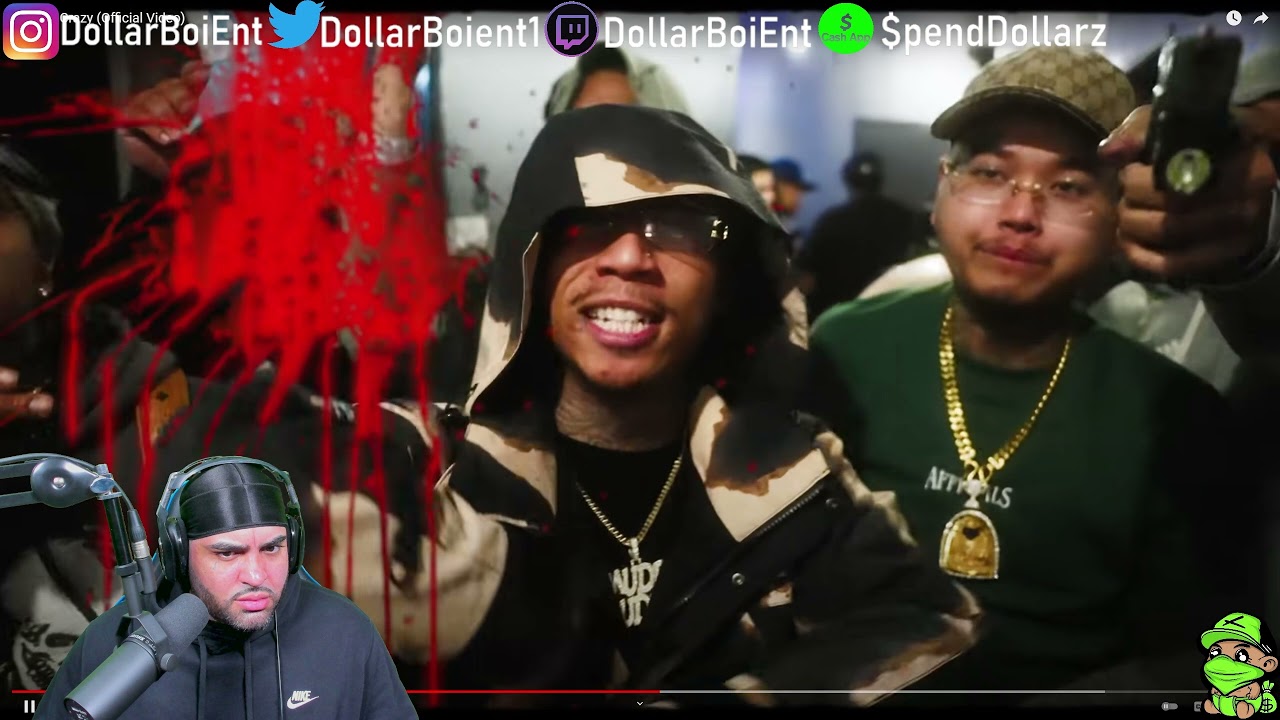 BEST CALI RAPPER MBNel - Crazy (Official Video) REACTION | DOLLAR BOI ENT