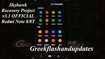 Skyhawk Recovery Project v3.1 OFFICIAL Redmi Note 8/8T