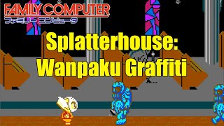 Splatterhouse: Wanpaku Graffiti (1989) - Famicom Retro Lets Play!