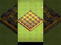 Level 1 to 16 (th15) walls with animation in COC | #shorts