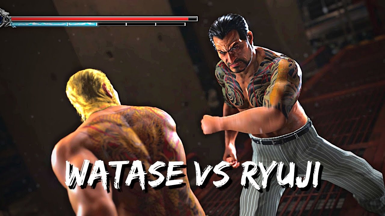 Yakuza Kiwami 2 Masaru Watase VS Ryuji Goda YouTube
