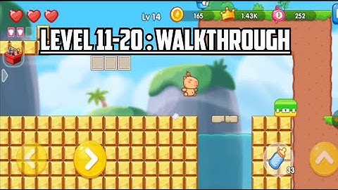 Capybara World Adventure Level 11-20 | Capybara World Adventure | Capybara World Adventure Gameplay