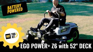 EGO Power+ Z6 with 52 Inch Deck