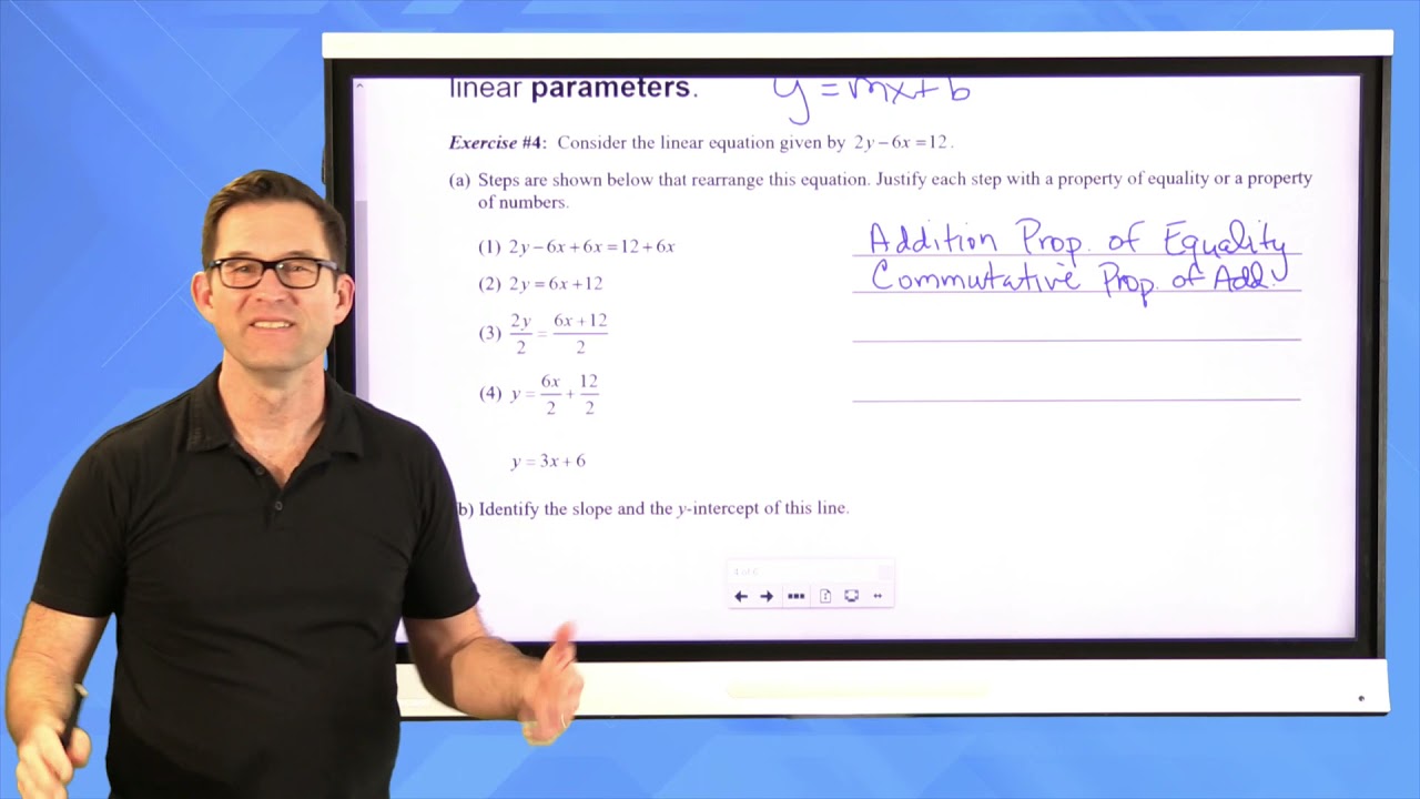 N-Gen Math Algebra I.Unit 4.Lesson 2.More Work with Graphing Linear Functions (Lines)