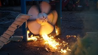 Monarch Air Box Fan   BURNED ALIVE @GarretClaridgeMeerkat