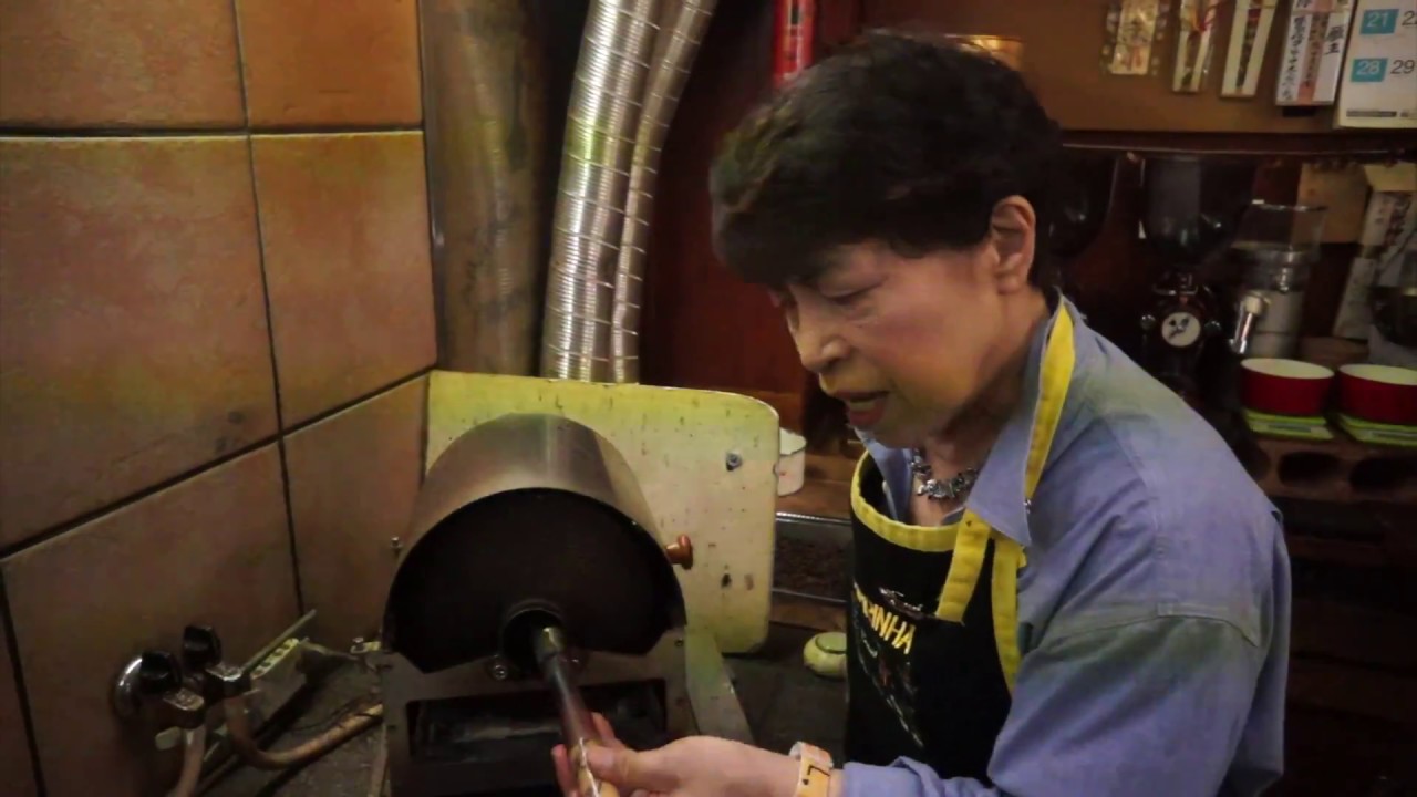 Coffee焙煎技術説明　目黒Coffee ロースター　VIVACE  前田総子焙煎士