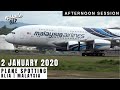 Plane Spotting at Runway 32L, KUL/WMKK, Malaysia (Thursday 2 January 2020 / 11:55 - 13:22 MYT)